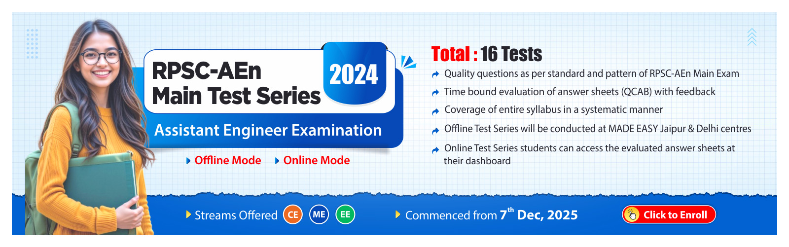 RPSC-AE-Mains-Test-Series