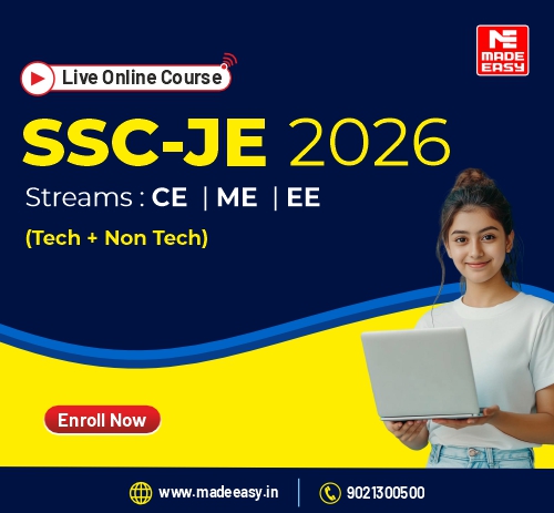 SSC JE 2026 (Tech + Non. Tech) Live Online Course